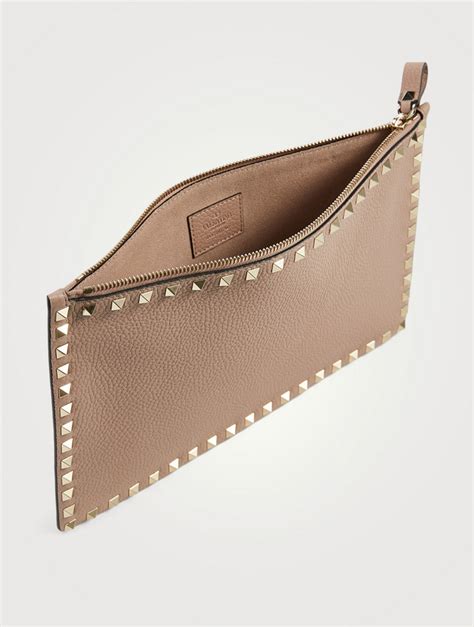 valentino rockstud pouch